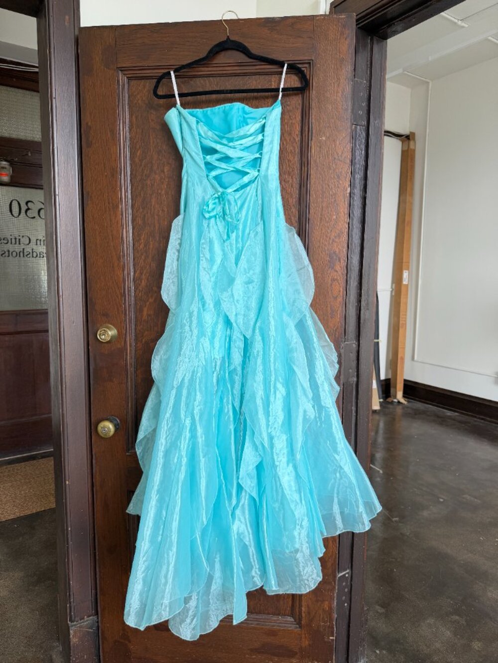 Stunning VTG Jessica McClintock for Gunne Sax Mermaid Dress Sz 5 - Picture 6 of 10